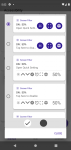 اسکرین شات 6 برنامه Screen Color Filter