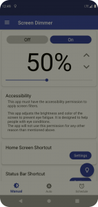 اسکرین شات 3 برنامه Auto Screen Dimmer