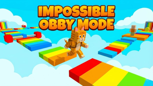 اسکرین شات 4 بازی Cat Parkour Game 3D Cat Games