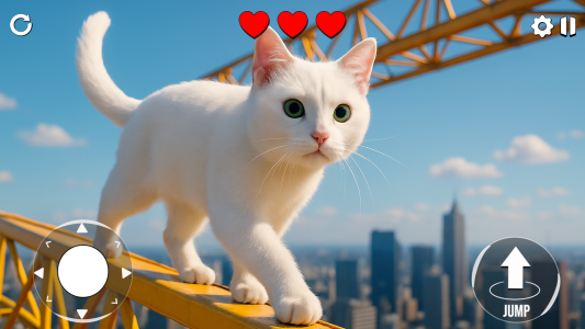 اسکرین شات 2 بازی Cat Parkour Game 3D Cat Games