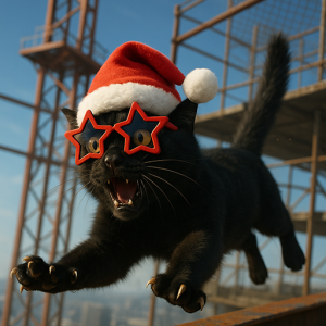 اسکرین شات 1 بازی Cat Parkour Game 3D Cat Games