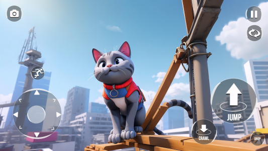اسکرین شات 6 بازی Cat Parkour Obby Game 3D Obbys