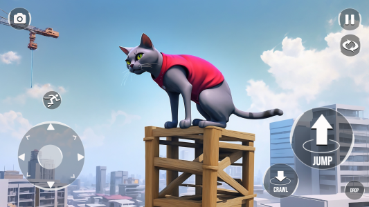 اسکرین شات 2 بازی Cat Parkour Obby Game 3D Obbys