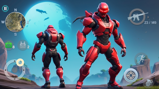 اسکرین شات 4 بازی IRON NINJA Robot Adventures