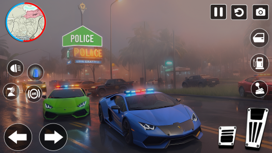اسکرین شات بازی US Police Cop Car Sim 3D Game 4