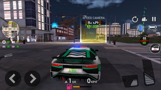 اسکرین شات 3 بازی US Police Cop Car Sim 3D Game