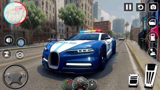 اسکرین شات بازی US Police Cop Car Sim 3D Game 1