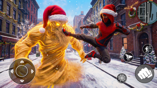 اسکرین شات 1 بازی Spider Rope Hero Crime City