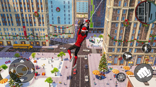 اسکرین شات 2 بازی Spider Rope Hero Crime City