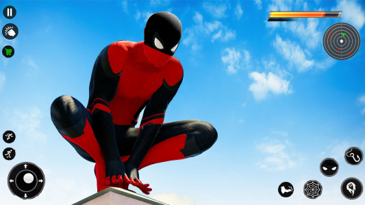 اسکرین شات بازی Spider Rope Hero - Flying Hero 2