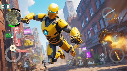 اسکرین شات 3 بازی Iron Robot Game : Robot Games