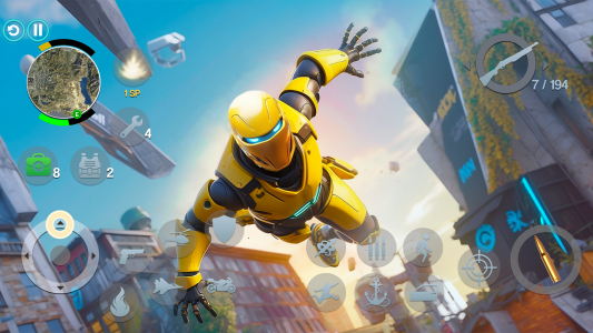 اسکرین شات 2 بازی Iron Robot Game : Robot Games