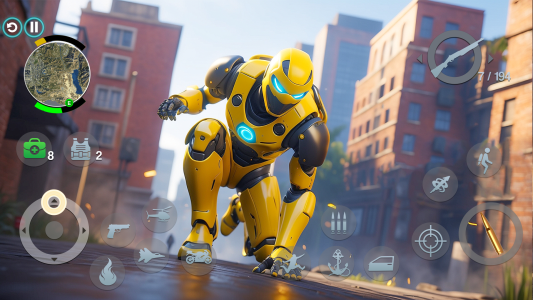 اسکرین شات 4 بازی Iron Robot Game : Robot Games