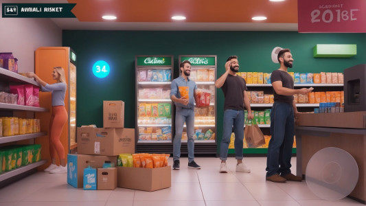 اسکرین شات بازی Supermarket Retail Simulator 5