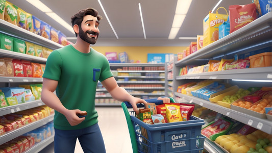 اسکرین شات بازی Supermarket Retail Simulator 4