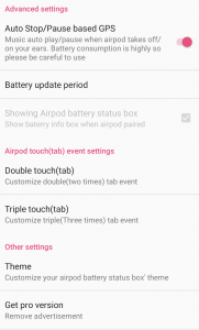 اسکرین شات برنامه Podroid Pro(Using Airpod pro on android) 5