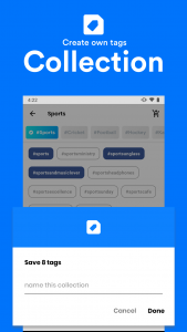 اسکرین شات 4 برنامه Hashtags for IG