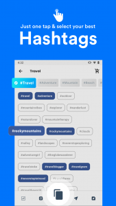اسکرین شات 3 برنامه Hashtags for IG