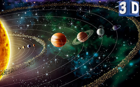 اسکرین شات برنامه Solar System 3D : Space View Planets 4