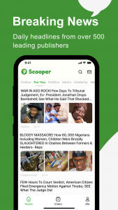 اسکرین شات برنامه Scooper News: News Around You 3