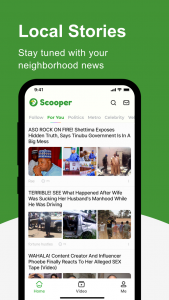 اسکرین شات برنامه Scooper News: Local To Global 5