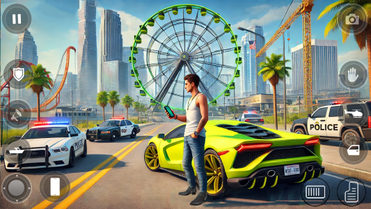 اسکرین شات 2 بازی Gangster Mafia Game Crime City