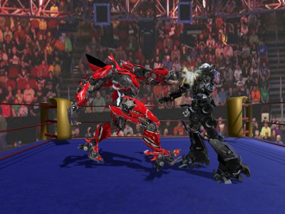 اسکرین شات بازی Futuristic Robot Wrestling : WWD Ring Fighting 3
