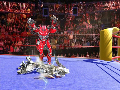 اسکرین شات بازی Futuristic Robot Wrestling : WWD Ring Fighting 7