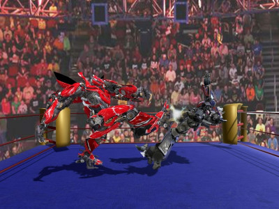 اسکرین شات بازی Futuristic Robot Wrestling : WWD Ring Fighting 4