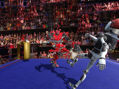 اسکرین شات بازی Futuristic Robot Wrestling : WWD Ring Fighting 1