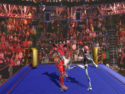 اسکرین شات بازی Futuristic Robot Wrestling : WWD Ring Fighting 5