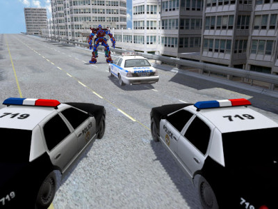 اسکرین شات بازی Police Robot Rescue Grand City - Superhero Mission 7