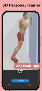 اسکرین شات برنامه Home Workouts - No equipment 3
