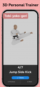 اسکرین شات 4 برنامه Karate Workout At Home