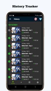 اسکرین شات 6 برنامه Taekwondo Workout At Home