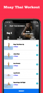 اسکرین شات برنامه Muay Thai Fitness 8