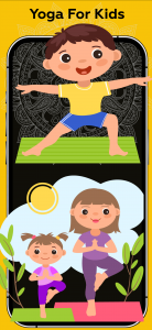 اسکرین شات برنامه Yoga For Kids - Grow Taller 1