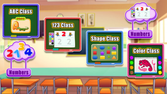 اسکرین شات 3 بازی Baby School Day Fun