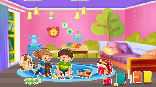 اسکرین شات 2 بازی Baby School Day Fun