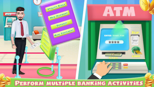 اسکرین شات بازی Bank Cash Manager: Virtual Cashier Learning 8