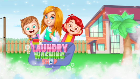 اسکرین شات 5 بازی Laundry Rush Washing Shop Game