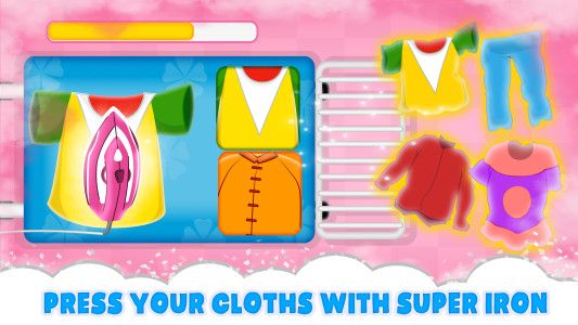 اسکرین شات 3 بازی Laundry Rush Washing Shop Game