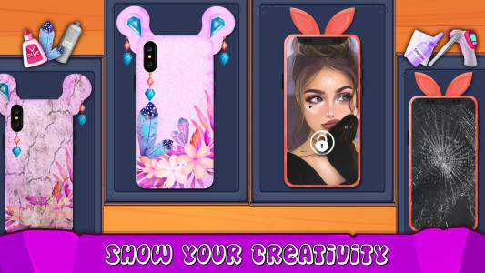 اسکرین شات 2 بازی طراحی قاب گوشی موبایل DIY