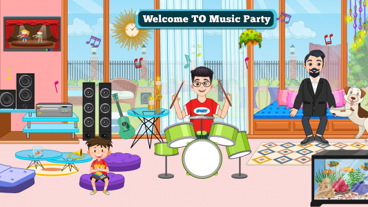 اسکرین شات 2 بازی My City Home Family Mansion