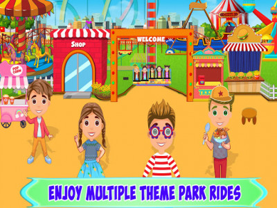 اسکرین شات بازی Town Amusement Park Life: Fun Pretend Games 8