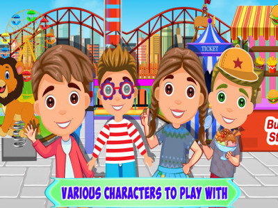 اسکرین شات بازی Town Amusement Park Life: Fun Pretend Games 6