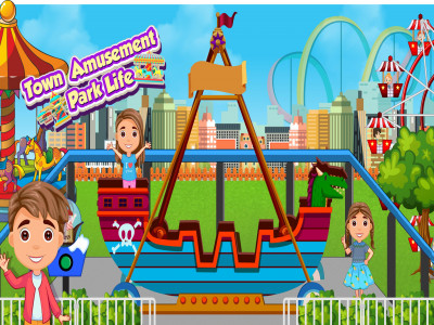اسکرین شات 5 بازی Fun Town Amusement Park Life