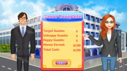 اسکرین شات بازی Virtual Hotel Tycoon Manager 5