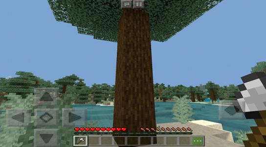 اسکرین شات برنامه Tree capitator addon for mcpe 2