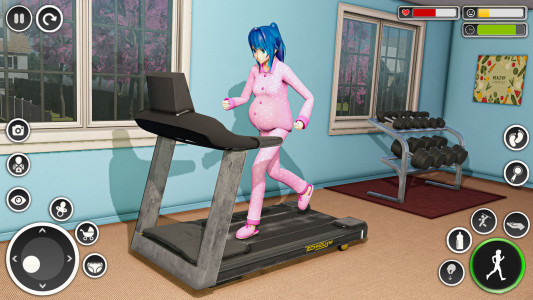 اسکرین شات 5 بازی Virtual Pregnant Mom 3d Sim